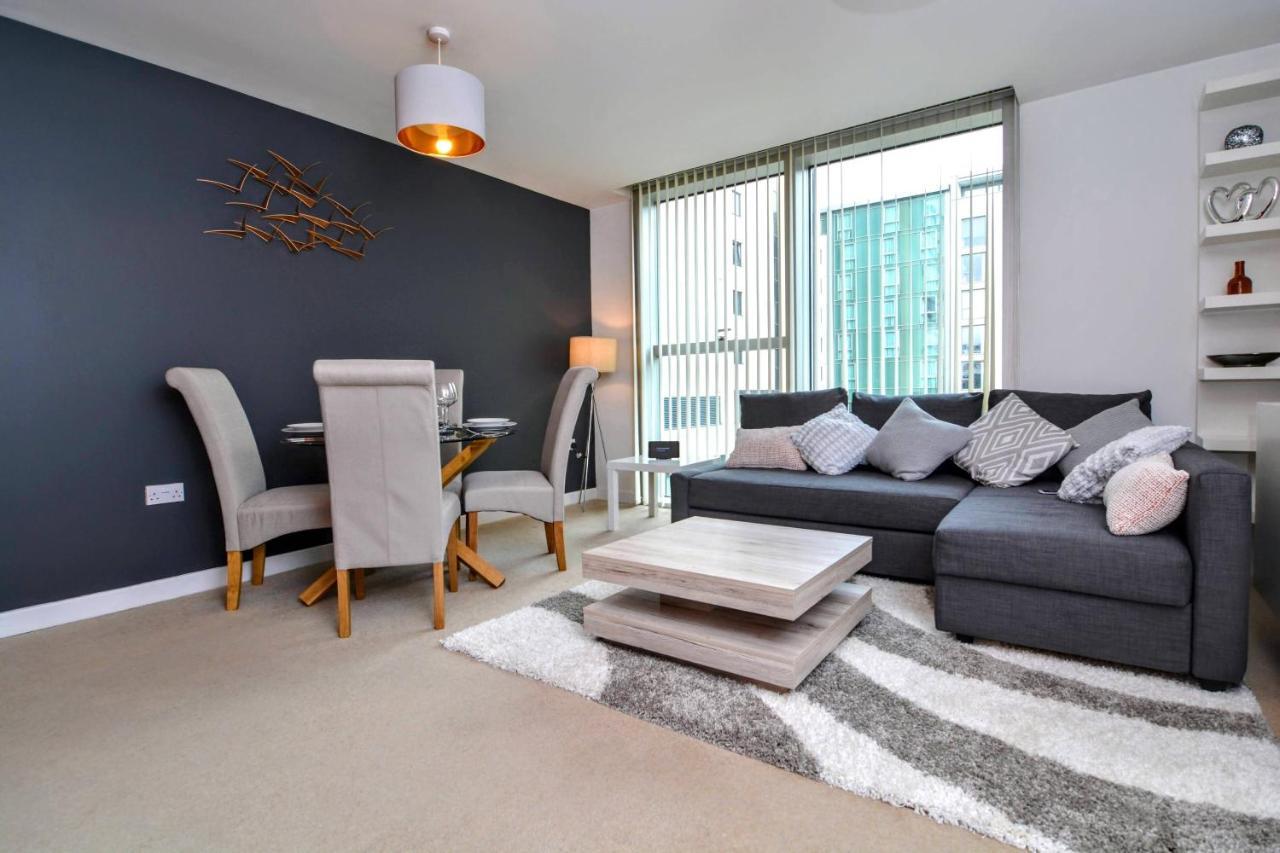 Stylish City Centre Apartment - Home From Home With Fully-Equipped Kitchen, Smart Tv, Netflix, Superfast Wifi, Free Parking, Self Check-In - By Brightleap Apartments Milton Keynes Exterior foto